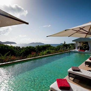 Villa Pool at WV CML, Camaruche, St. Barthelemy