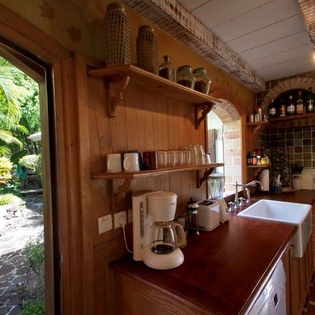 Kitchen at WV KDY, Marigot, St. Barthelemy