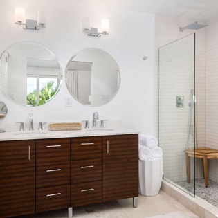 Bathroom at TC EMA, Turtle Tail, Turks & Caicos