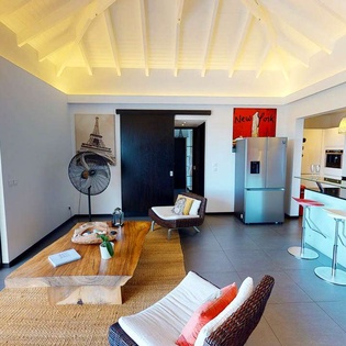 Living Room at WV ITA, Lorient, St. Barthelemy