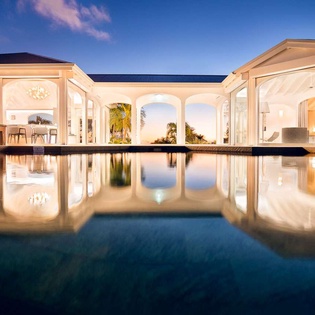 Villa Pool at WV BYZ, Colombier, St. Barthelemy