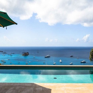 Villa Pool at WV KAN, Colombier, St. Barthelemy