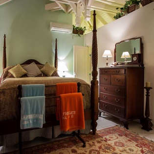 Bedroom at WV FRE, Pointe Milou, St. Barthelemy