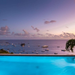 The view from WV KAN, Colombier, St. Barthelemy
