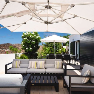 Terrace at WV CIO, Grand Cul de Sac, St. Barthelemy