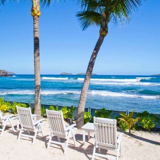 Beach at WV BAS, Lorient Beach, St. Barthelemy