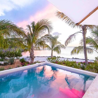 Villa Pool at TC POS, Sapodilla Bay, Turks & Caicos