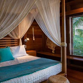 Bedroom at WV AMA, Pointe Milou, St. Barthelemy