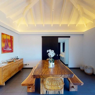 Dining Room at WV ITA, Lorient, St. Barthelemy