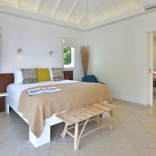Bedroom at WV ALW, Colombier, St. Barthelemy