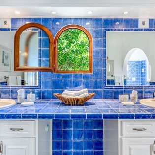 Bathroom at SXM MER, Hillside/Baie Longue, St. Martin