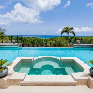 Villa Pool at SXM GSL, Hillside/Terres Basses, St. Martin