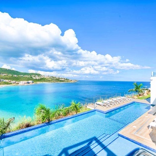 Villa Pool at SXM AML, Guana Bay, St. Martin