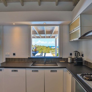 Kitchen at SXM NOL, Hillside/Terres Basses, St. Martin