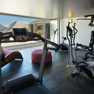 Gym at WV SUN, Petit Cul de Sac, St. Barthelemy