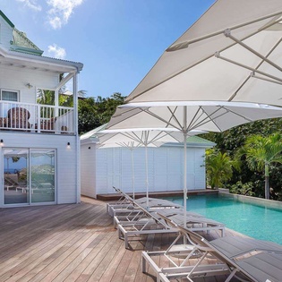 Deck at WV LBC, St. Jean, St. Barthelemy
