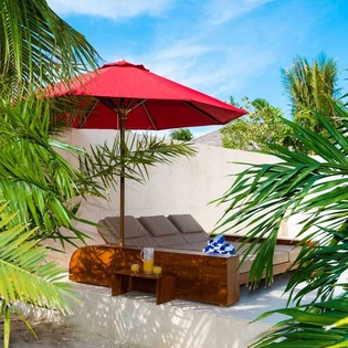 Patio at PL SUG, Grace Bay Turtle Cove, Turks & Caicos