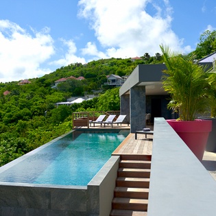 Villa Pool at WV APK, Flamands, St. Barthelemy