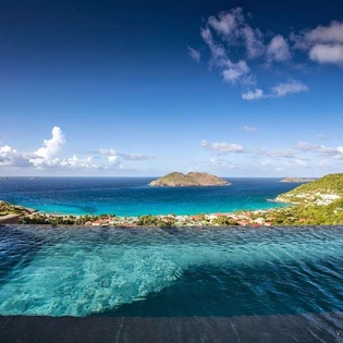 The view from WV WAY, Colombier, St. Barthelemy