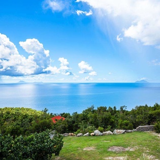 The view from WV GGL, Gouverneur, St. Barthelemy