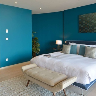 Bedroom at WV FLA, Flamands, St. Barthelemy