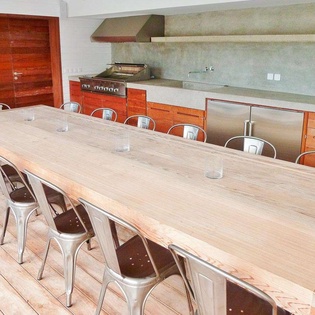 Dining Room at WV EBA, Vitet, St. Barthelemy