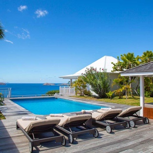 Deck at WV CAR, Lorient, St. Barthelemy