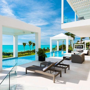 Villa Pool at TC TRI, Long Bay Beach, Turks & Caicos