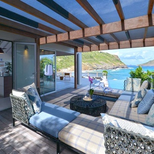 Terrace at WV ABR, Anse des Cayes, St. Barthelemy