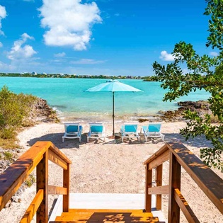 Beach at IE BCT, Chalk Sound/Taylors, Turks & Caicos