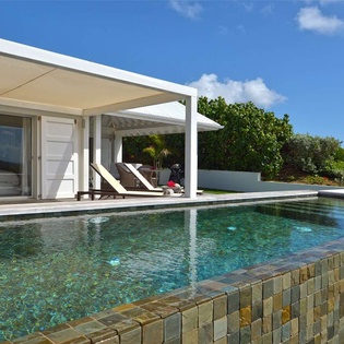 Villa Pool at WV APN, Mont Jean, St. Barthelemy