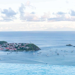 The view from WV MGO, Colombier, St. Barthelemy
