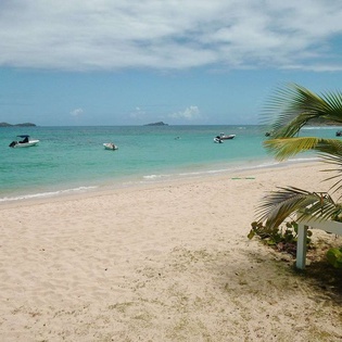 Beach at WV SAJ, Lorient Beach, St. Barthelemy