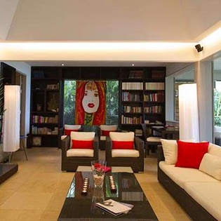 Living Room at WV CML, Camaruche, St. Barthelemy