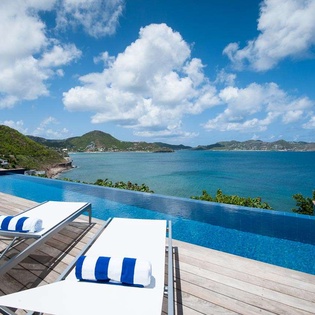 Terrace at WV VPM, Pointe Milou, St. Barthelemy