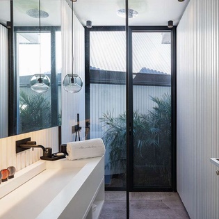 Bathroom at WV VIP, Pointe Milou, St. Barthelemy