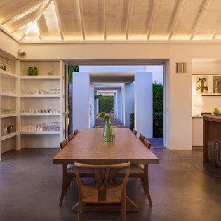 Dining Room at WV ECO, Gouverneur, St. Barthelemy