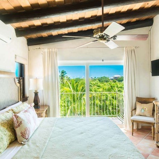Bedroom at TC JSM, Ocean Pt/Taylors, Turks & Caicos