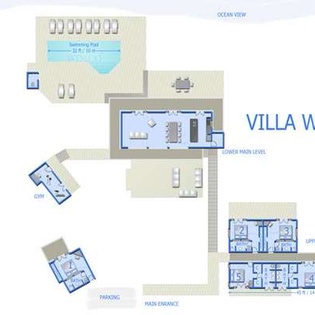 Floorplan of WV VNA, Vitet, St. Barthelemy