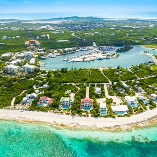 Aerial photo of IE PAP, Grace Bay Turtle Cove, Turks & Caicos