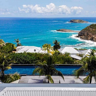 The view from WV VIP, Pointe Milou, St. Barthelemy