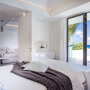 Bedroom at WV SAX, St. Jean, St. Barthelemy