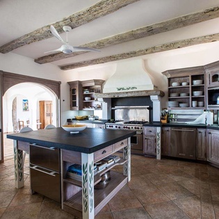 Kitchen at SXM BET, Hillside/Terres Basses, St. Martin