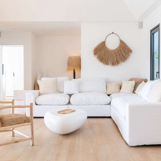 Living Room at WV CUT, Toiny, St. Barthelemy