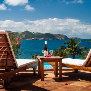 The view from WV JCC, Pointe Milou, St. Barthelemy