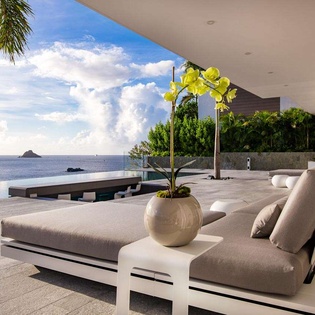 Deck at WV AXL, Gustavia, St. Barthelemy
