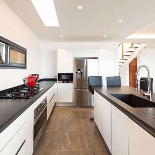Kitchen at WV GDV, Vitet, St. Barthelemy