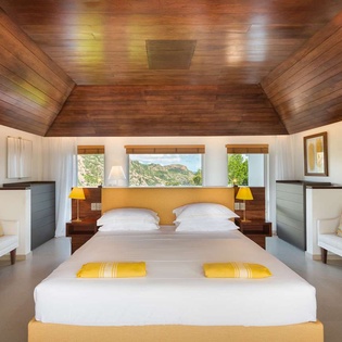 Bedroom at WV LLA, St. Jean, St. Barthelemy