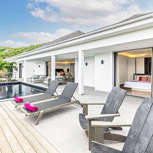 Veranda at WV DAD, Lorient, St. Barthelemy