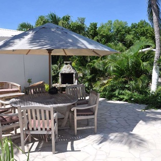 Terrace at PIE CPR, Hillside/Terres Basses, St. Martin